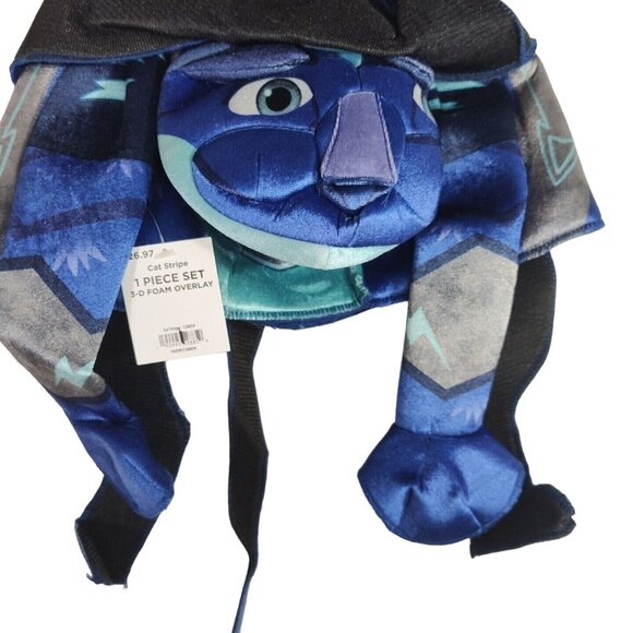 PJ Masks Blue Cat Stripe King Catboy Costume Toddler Boys Girls One Size Fit Mos - Picture 4 of 11